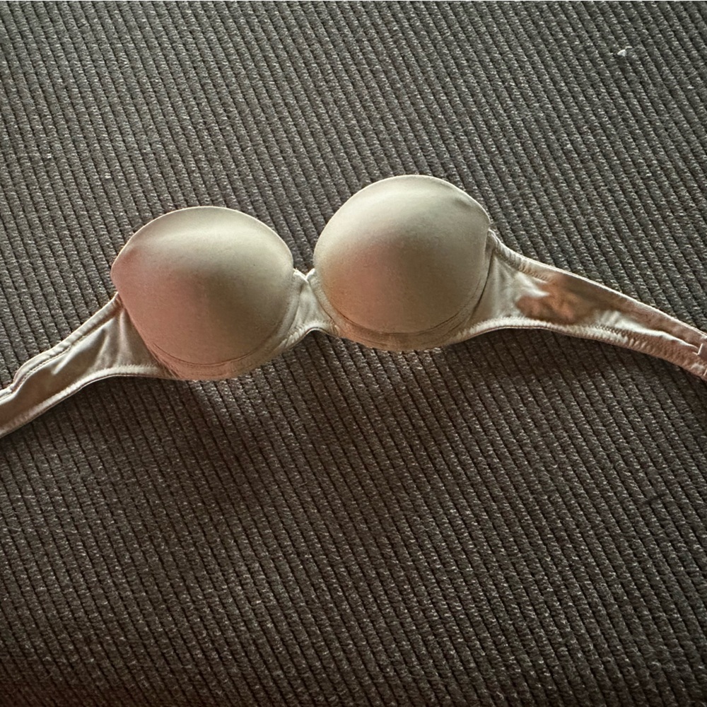 PINK Victoria's Secret Tan Bra